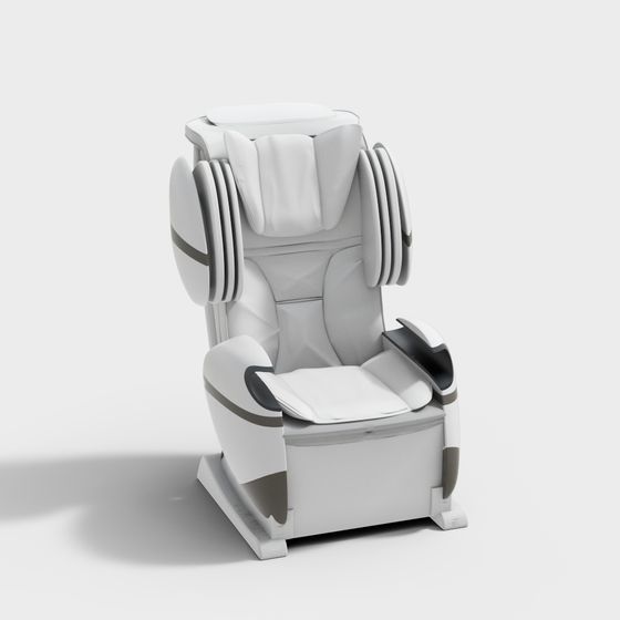 Futuristic Lounge Chair 3D Model