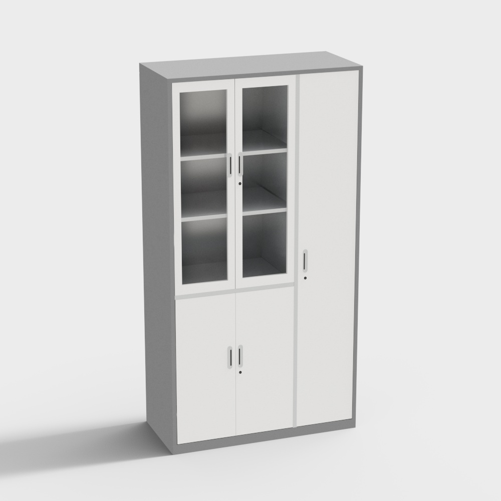 Modern Office Cabinet 3D model