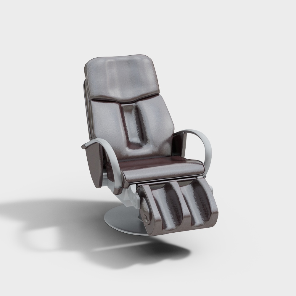 Sedia Massaggiante Lounge Scura Moderna