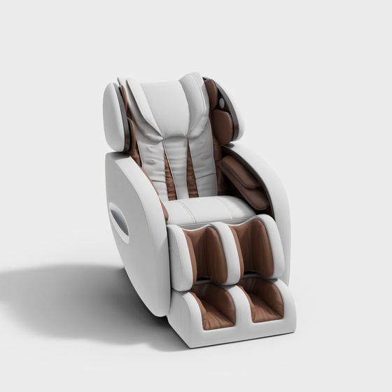 Stylish Massage Chair 3D model for Modern Interiors