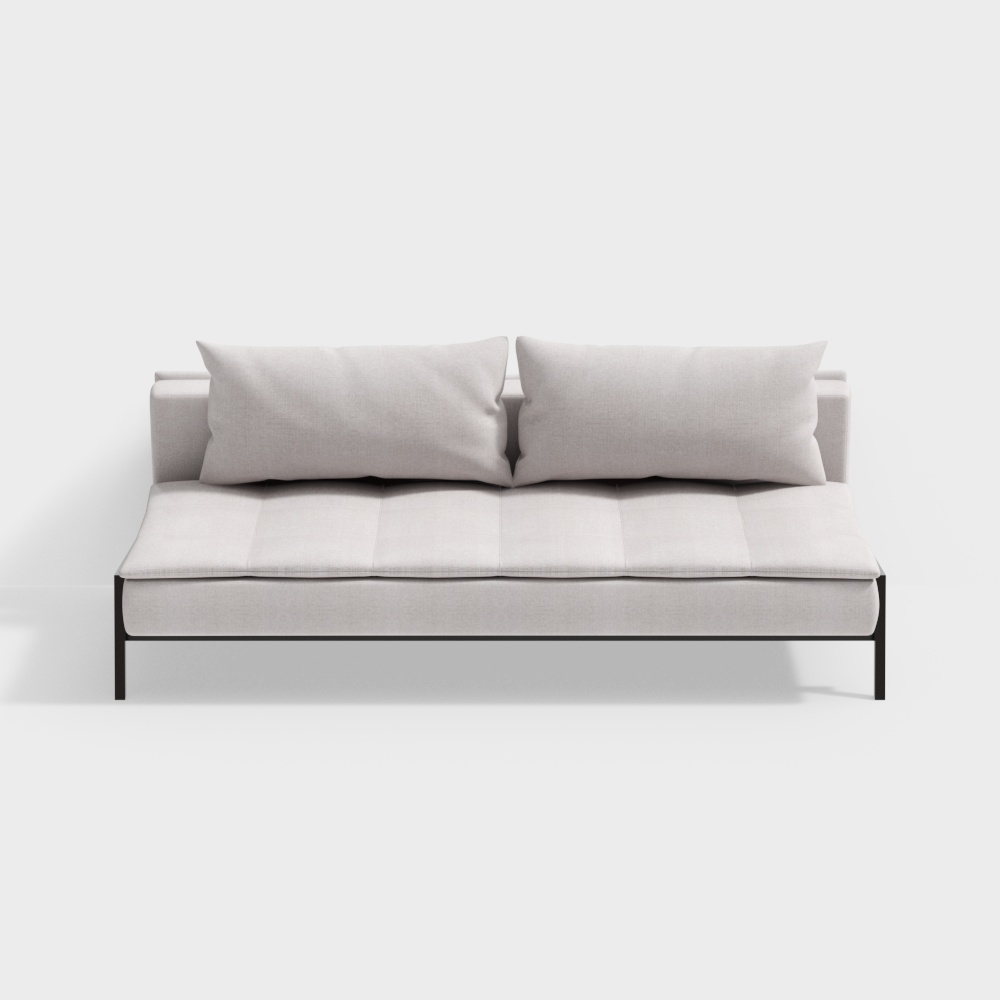 Multifunctional modern minimalist sofa bed
