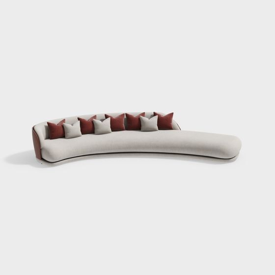 Sofa góc dài hiện đại