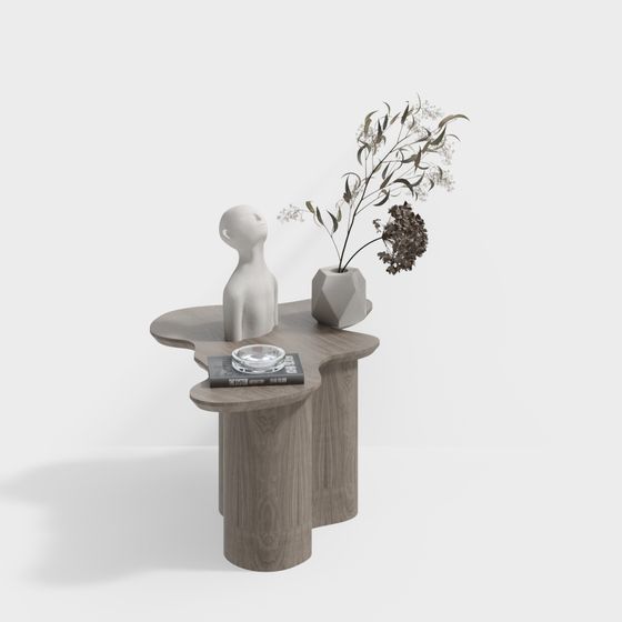 Natural Rhythm Side Table 3D model