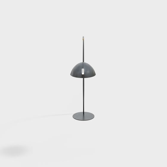 Minimalist Table Lamp 3D model for Modern Spaces