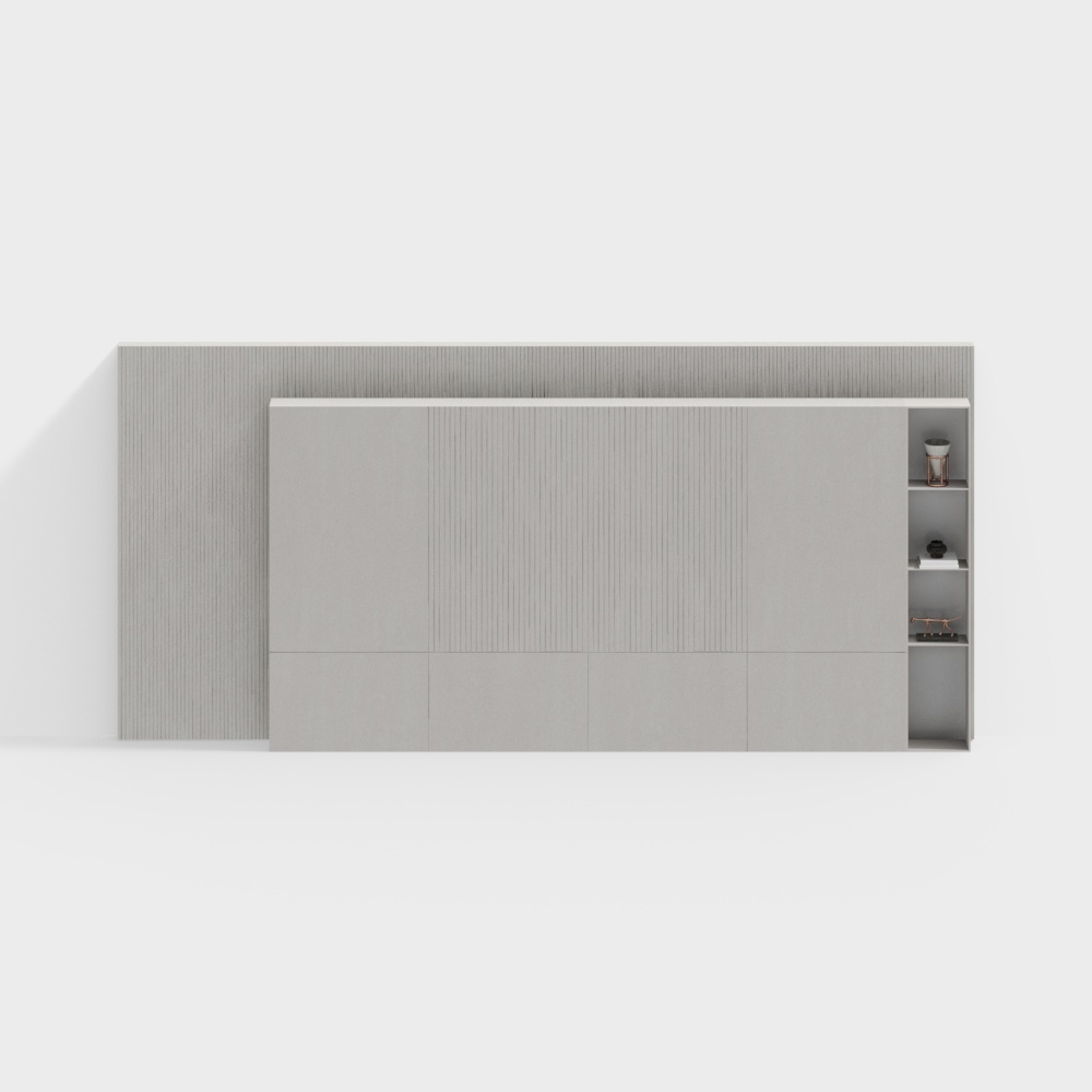 Modern style background wall