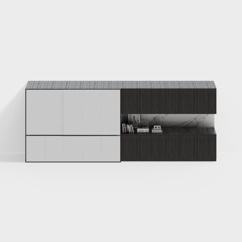 Tủ sách phong cách hiện đại