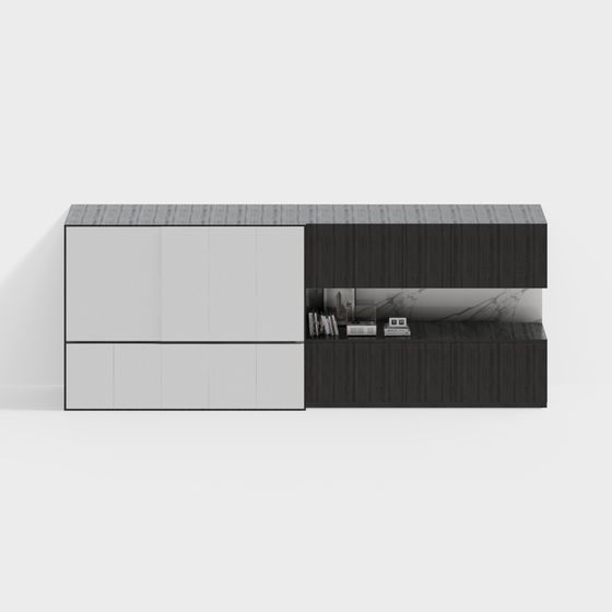 モダンスタイルの本棚