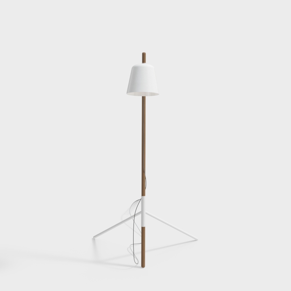 Wabi-sabi wind floor lamp