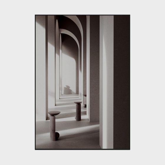 Urban Shadows 3D Model for Modern Art Installations