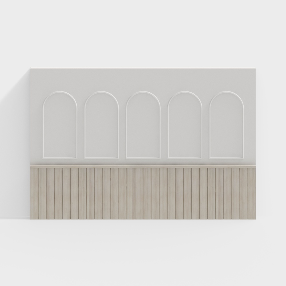 Nordic guest restaurant background wall - wall panel