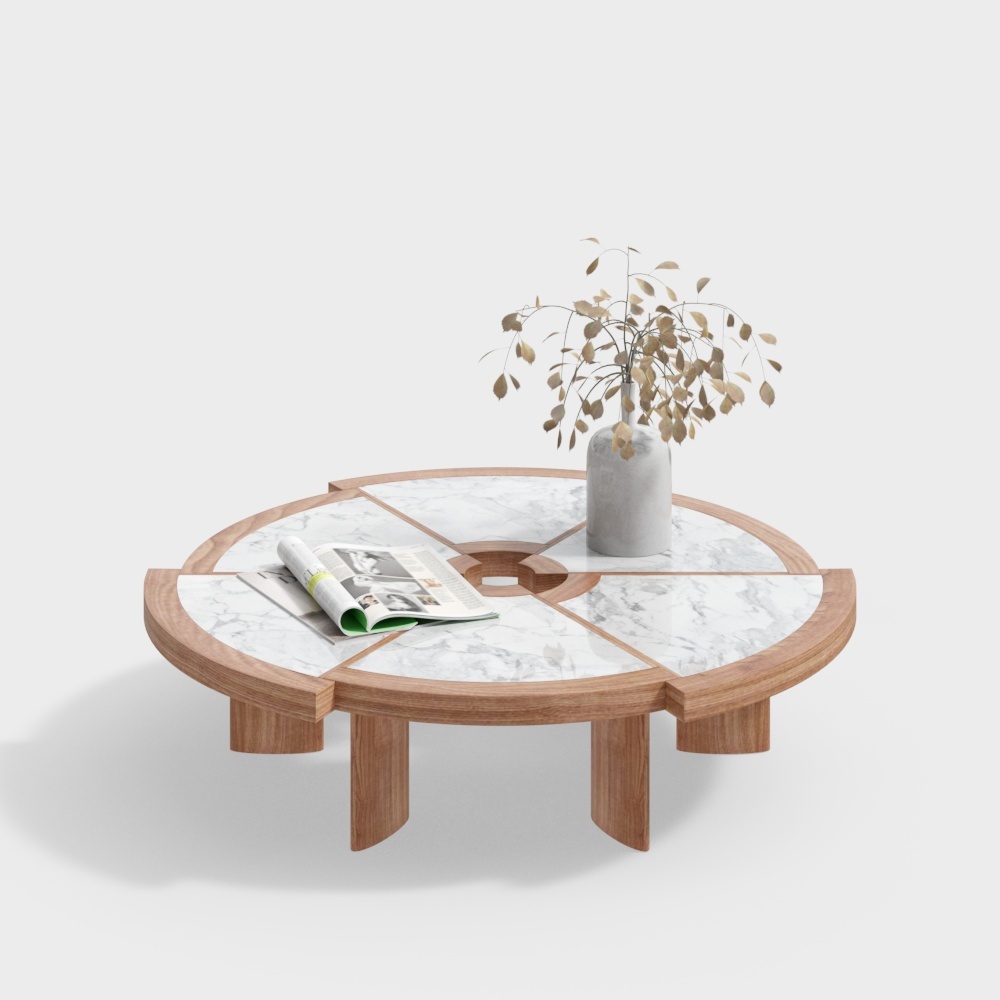 Nordic guest dining room coffee table