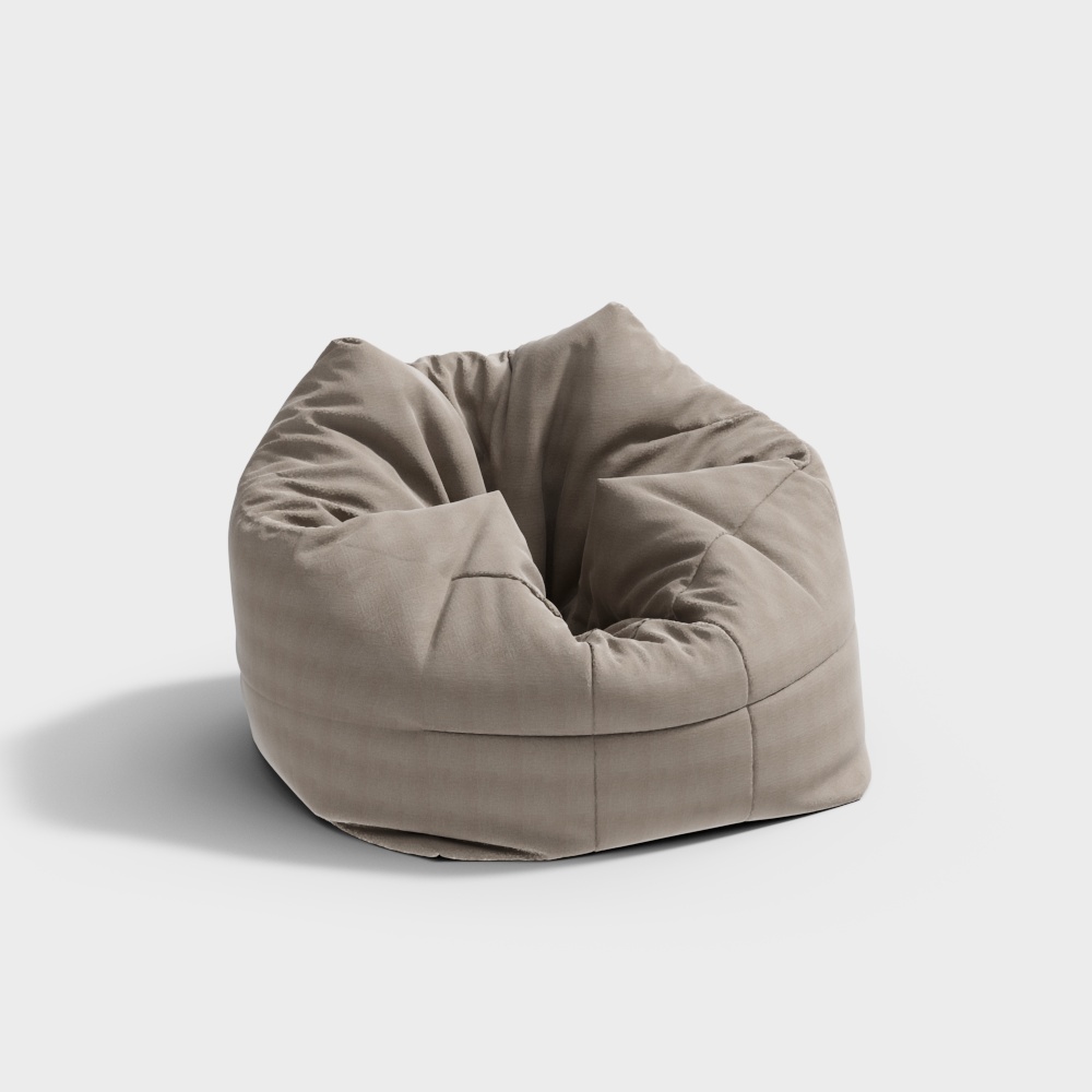 Modern off-white lazy sofa