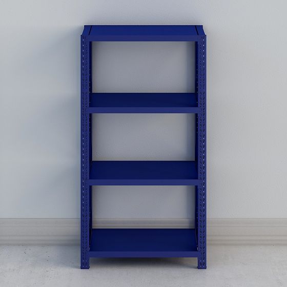 Modern Minimalist Bookshelf 3D Model