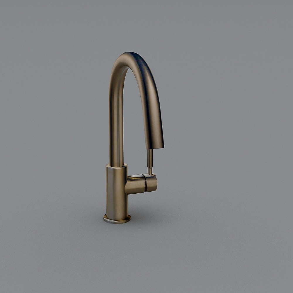 Brizo_-_Solna_Bronze_Single_Handle_Pull-Down_Kitchen_Faucet