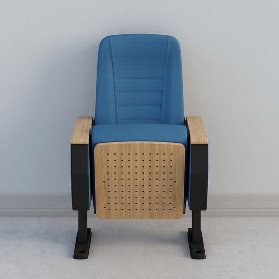 Urban Comfort Low-Polygon Chair 3D model