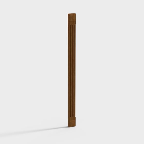 Vintage Column 3D model for Interior Design