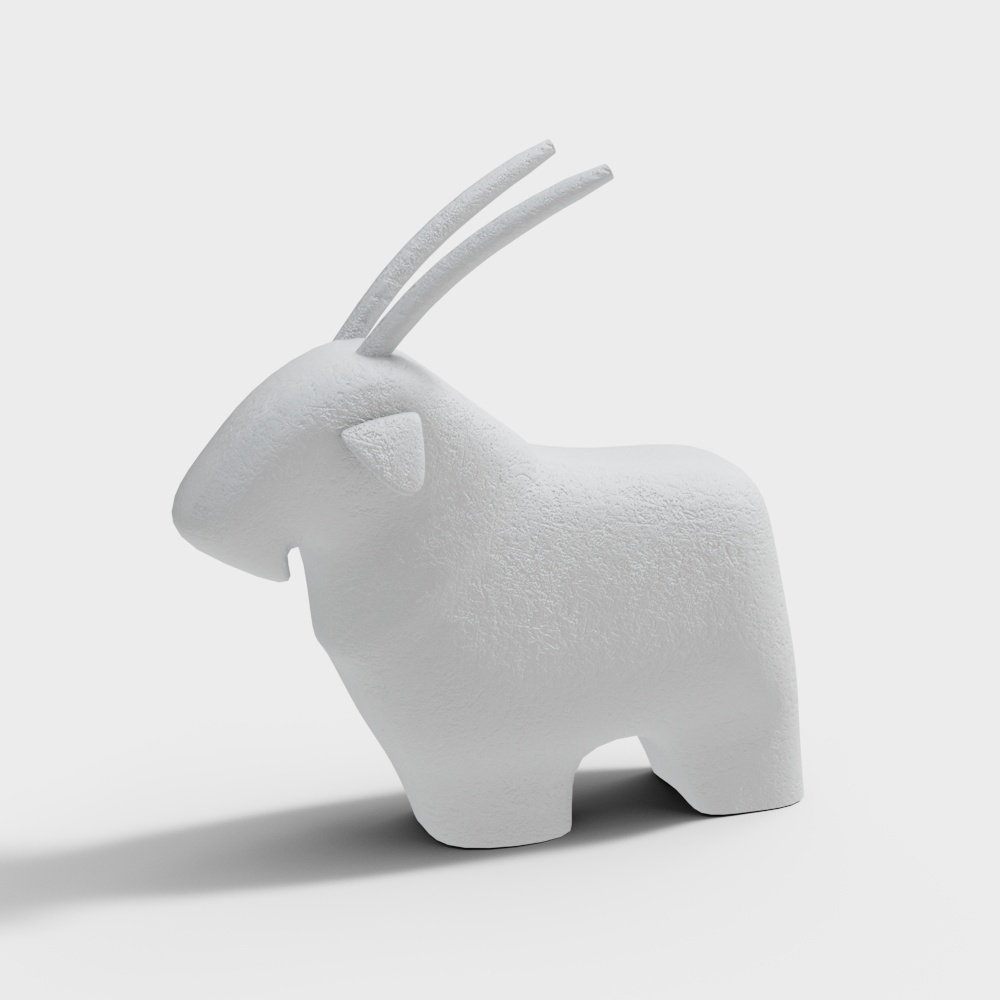 Ornaments animaliers modernes minimalistes