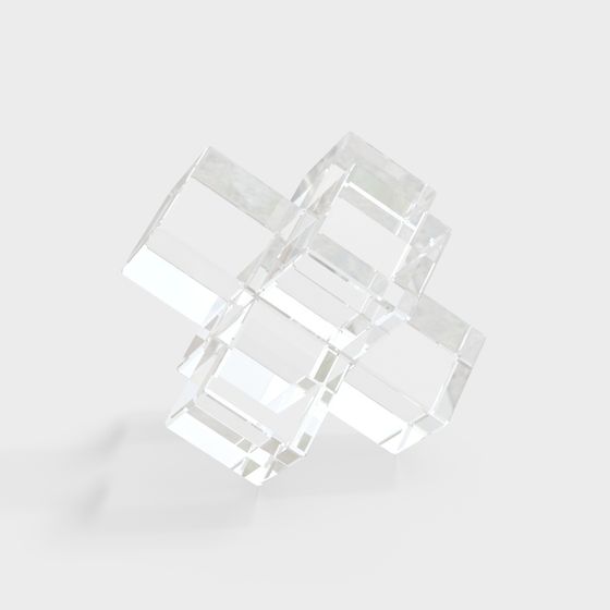 Transparent Cube 3D Model for Creative Projects