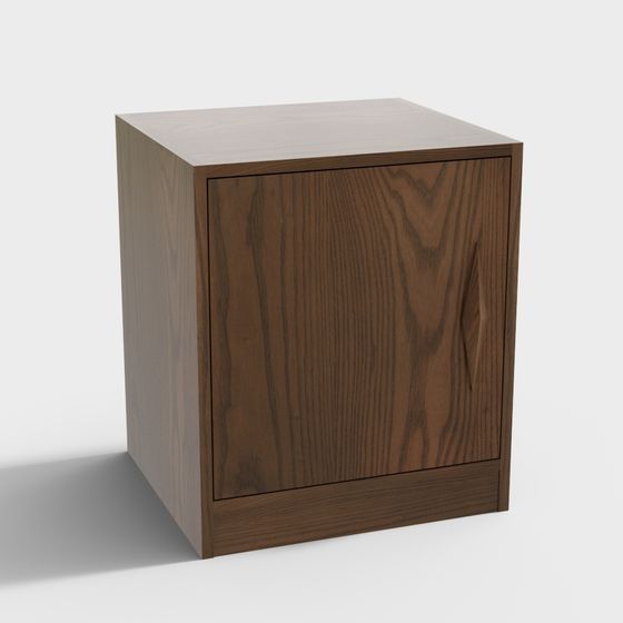 Urban Mini Cabinet 3D model for Contemporary Spaces
