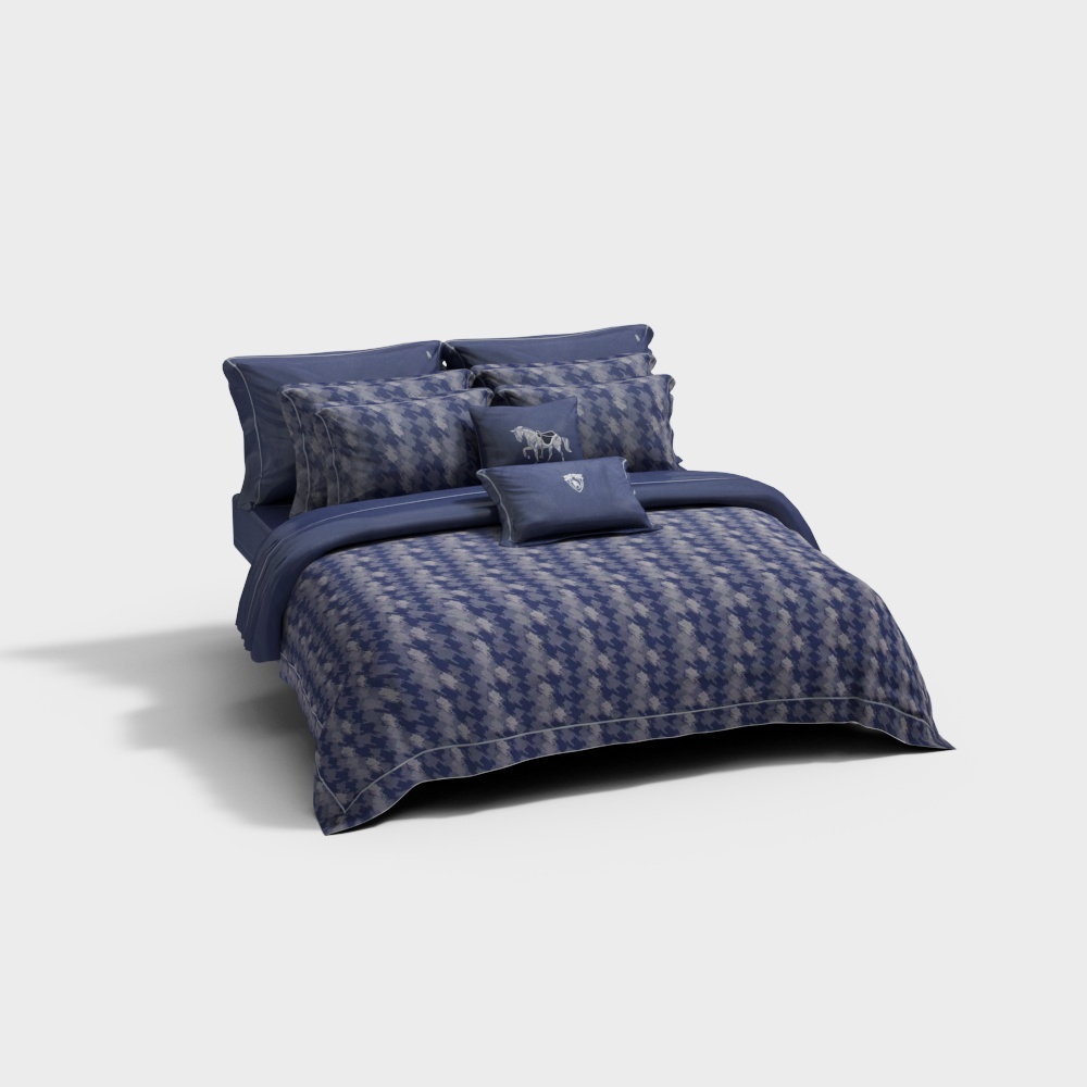 Bedroom - Barton - Blue - Bedding