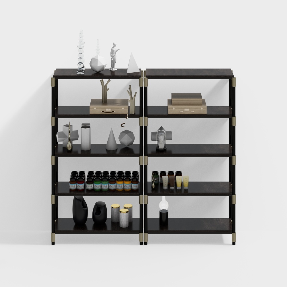 Деревянная полка для студии