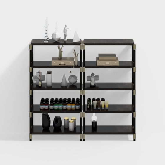 Деревянная полка для студии