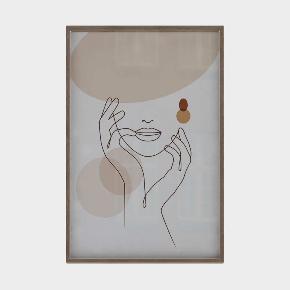 Simple decorative painting