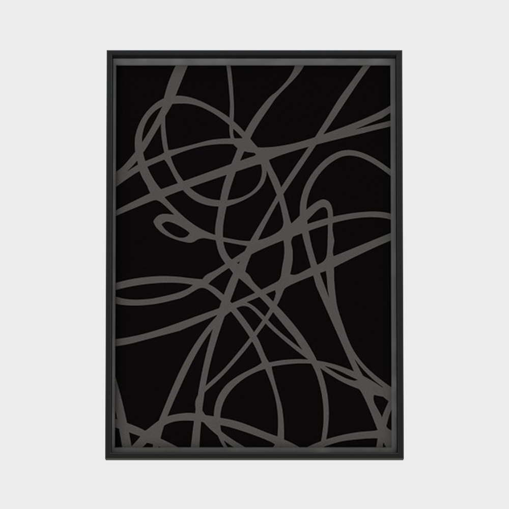 Modern style floor painting