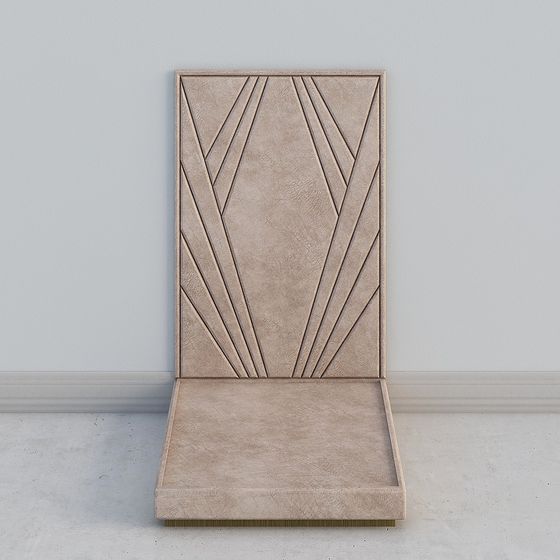 Art Deco Wall Panel 3D model for Modern Interiors