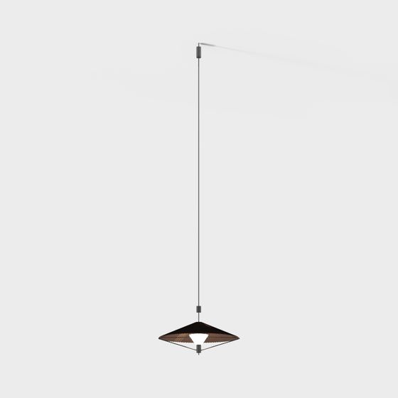 Modern Low-Polygon Pendant Light 3D model