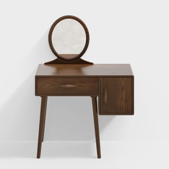 Mid-Century Vanity 3D model