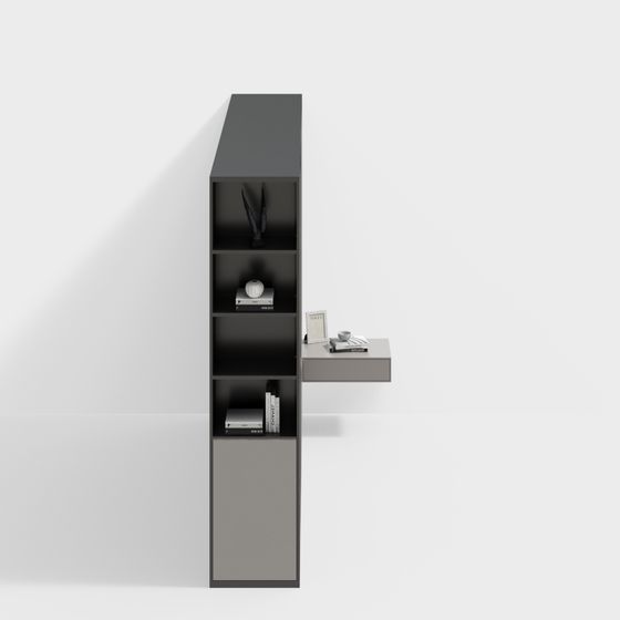 Urban Shelf 3D model for Modern Interior Design