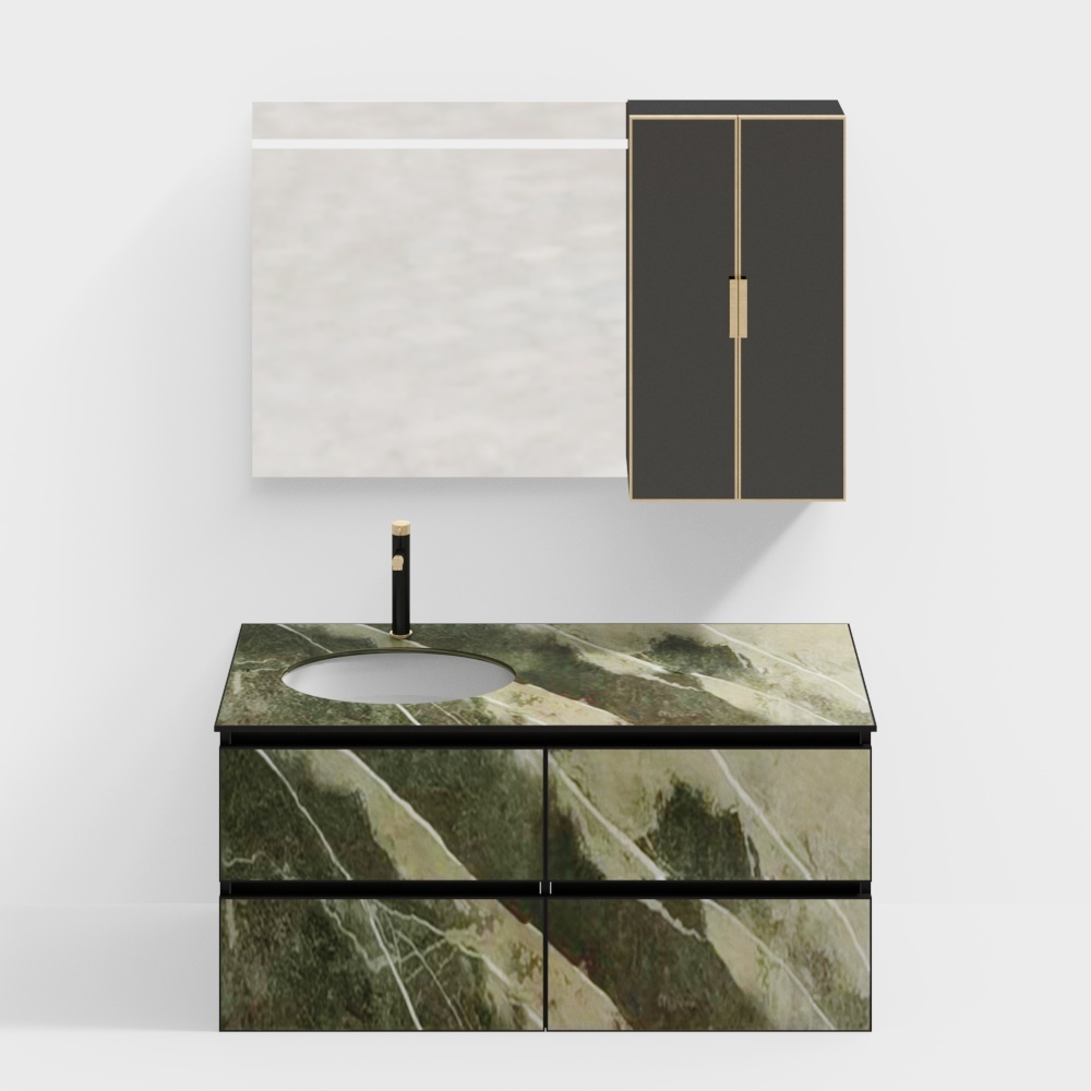 Counter basin cabinet vanity Ceramic wash basin wastafel westafel