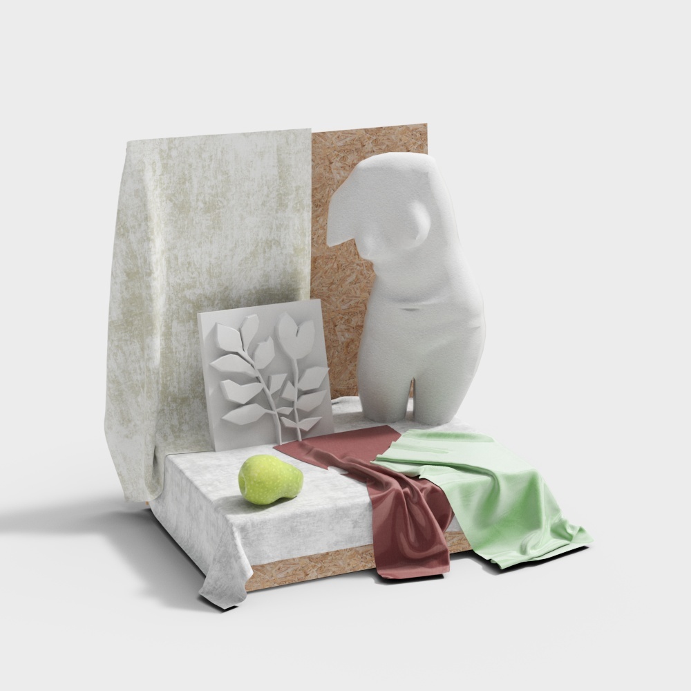 Ornements sculpturaux modernes