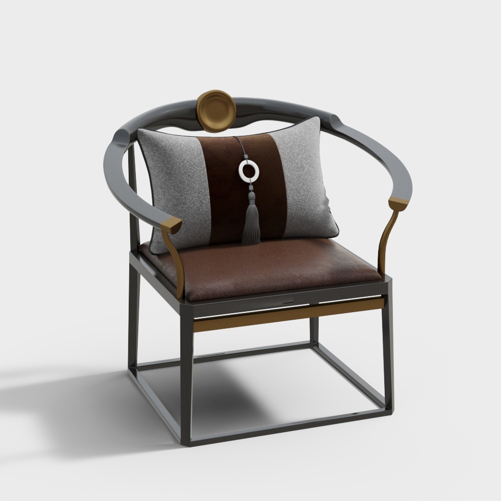 New Chinese style tea chair leisure chair