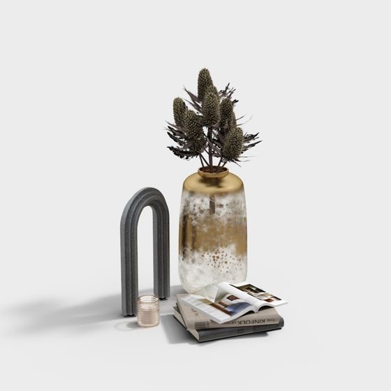 Wabi-Sabi Scented Candle Decorative Ornament