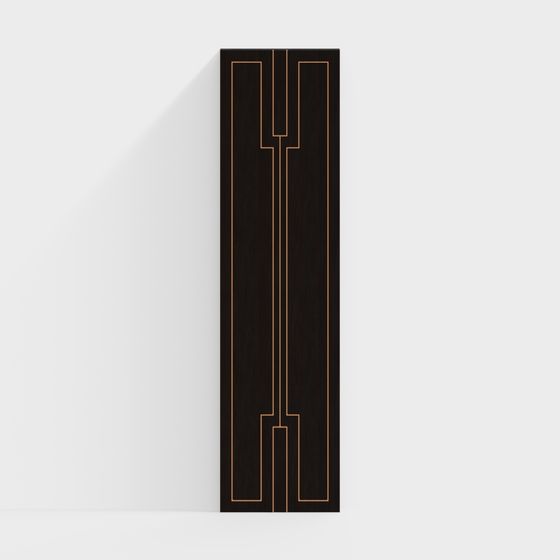 Art Deco Door 3D model