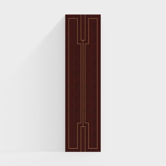 Art Deco Door Panel 3D model