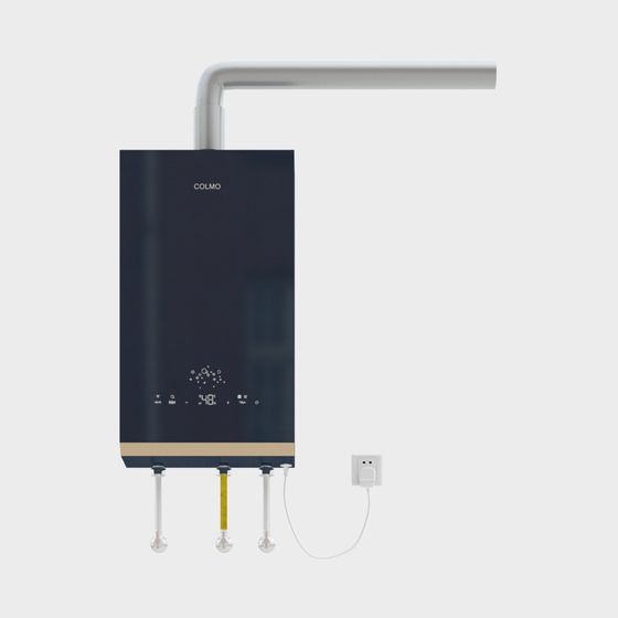 Stylish COLMO Wall-Mounted Water Heater 3D model