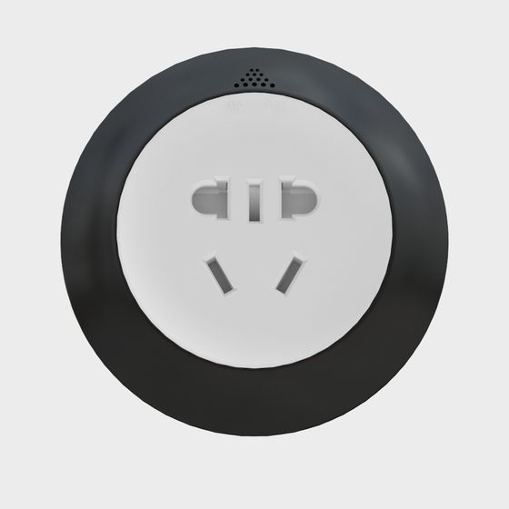 Sleek Minimalist 3D Socket Model