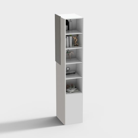 Urban Bookshelf 3D model