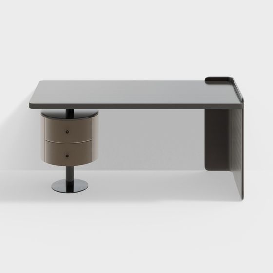 Urban Workspace Desk 3D model for Creative Environments