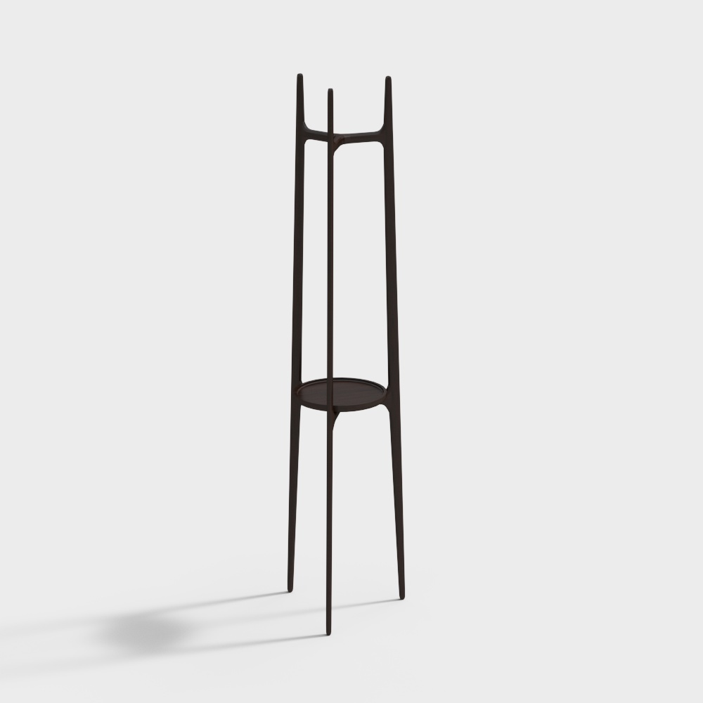 Minimalist Coat Rack 3D model