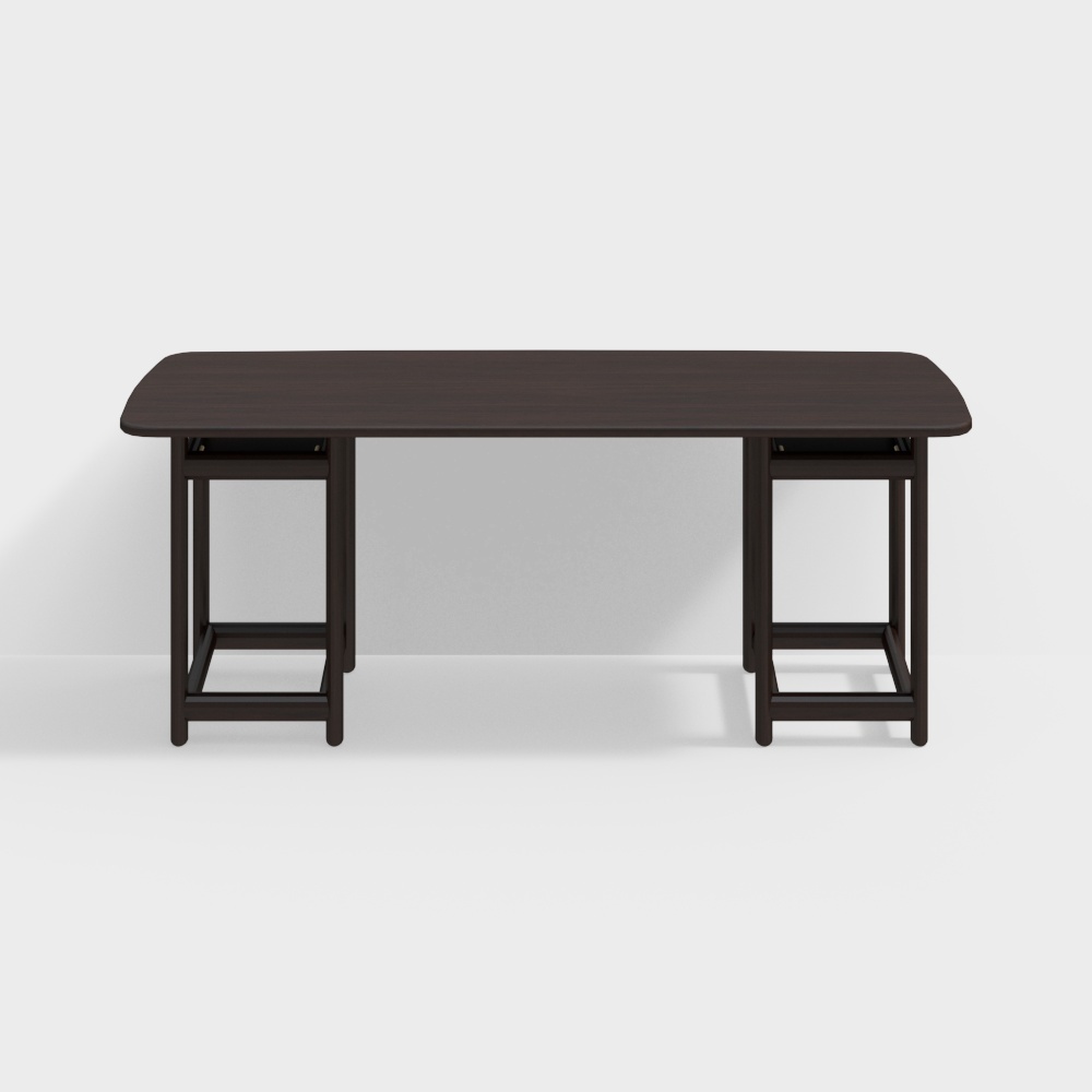 Vans - Schnurrbart Tisch - Amerikanischer Walnuss