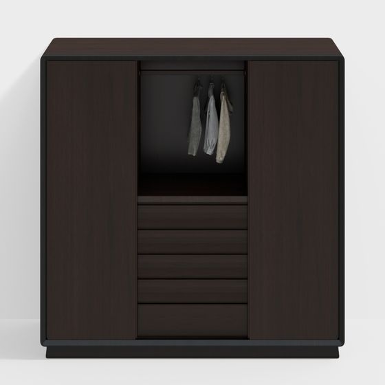 Urban Closet 3D model for Modern Design