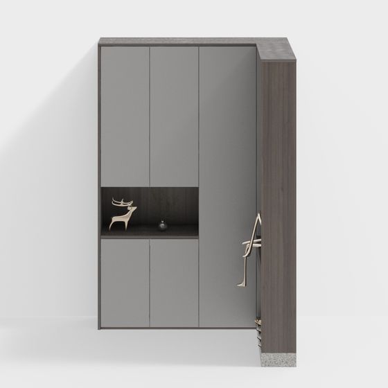 Urban Window Cabinet 3D model