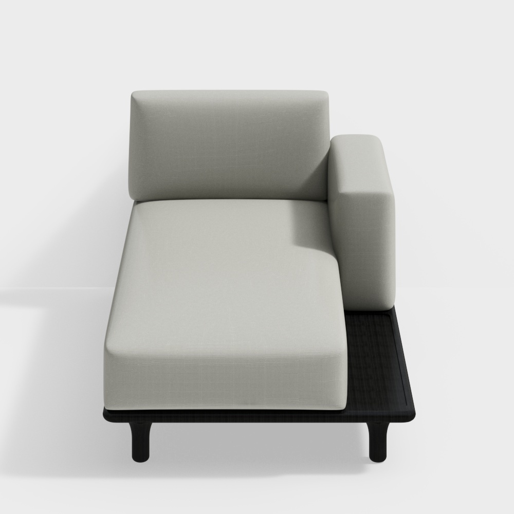 Seduta toffee sinistra sul divano letto