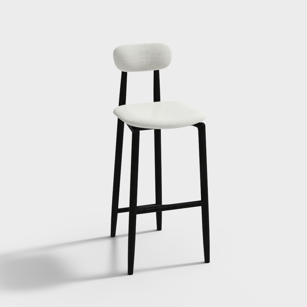 Sillas de bar de tela de alta calidad