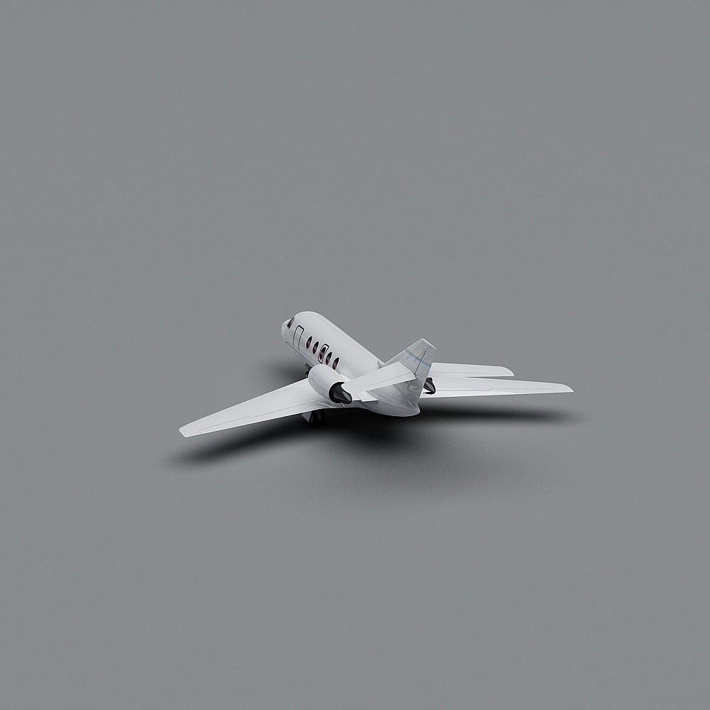 Aero Aristocrat Private Jet 3D model