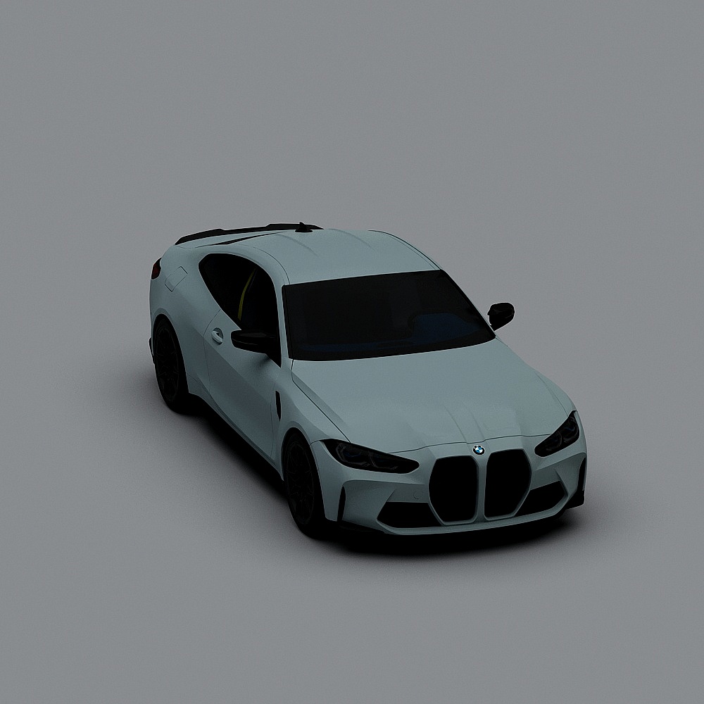 High-Performance Sports Car 3D model
